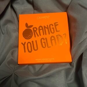 Colourpop orange you glad? Pallet BRAND NEW!!